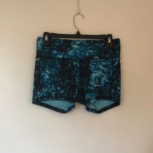 Tight workout shorts